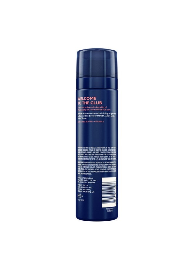 DOLLAR SHAVE CLUB Ollar Shave Club ; Shave Gel 2Pack ; Formulated With Shea Butter And Aloe Helping Prevent Shave Irritation Provides Long Lasting Lubrication During Shaving Safe For Sensitive Skin Blue  - Image 4