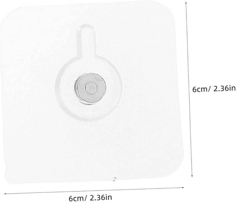 10 قطعة من الخطافات اللاصقة القابلة لإعادة الاستخدام ثقيلة التحمل للإزالة دون تلف للمنزل والمكتب والمطبخ والحمام - Image 3