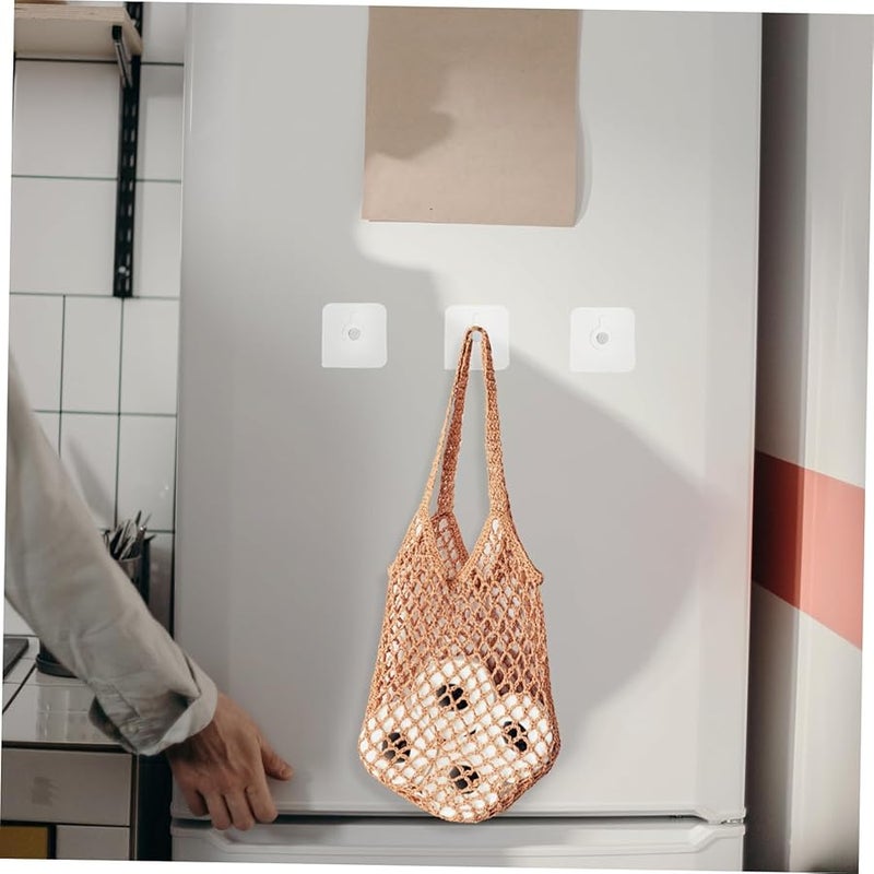 10 قطعة من الخطافات اللاصقة القابلة لإعادة الاستخدام ثقيلة التحمل للإزالة دون تلف للمنزل والمكتب والمطبخ والحمام - Image 5