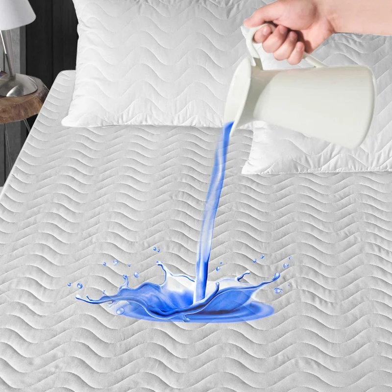 Violet Life Quilted Liquid Proof Mattress Protector Baby Mattresses