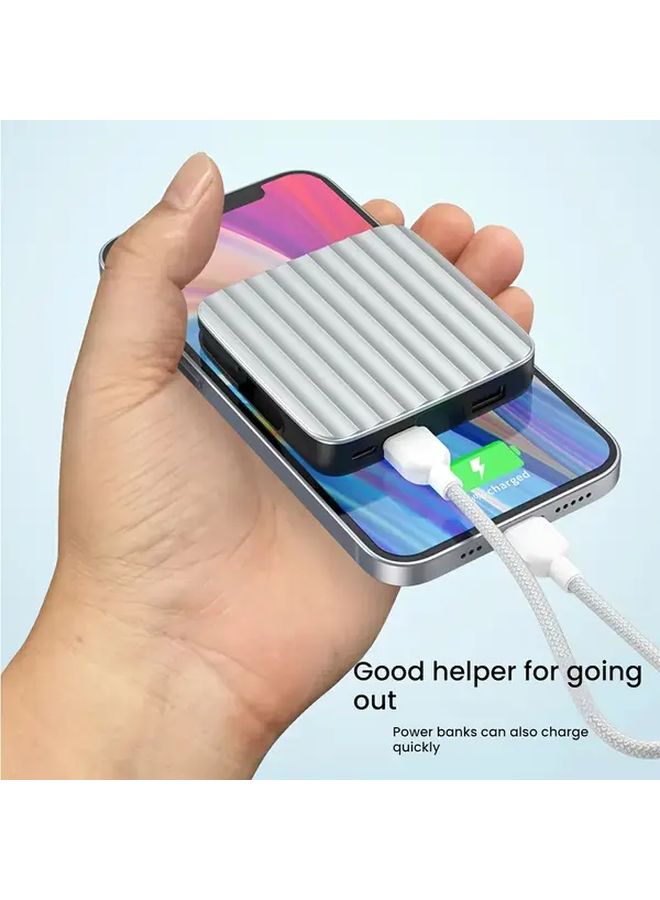 Type C to Type C Cable White Fast Charging Compatible with Power Banks - Image 4