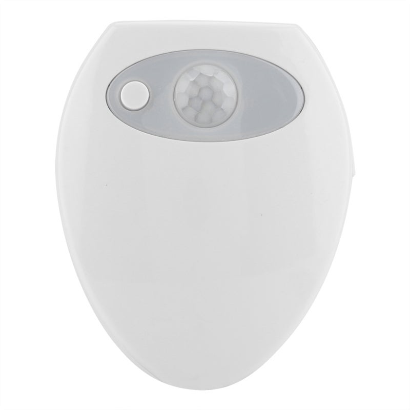 Toilet LED Light: Rechargeable Motion Activated Night Light - 8 Color Changing Flexible Soft Neck, 120 Second Auto-Off for Home Bathroom Toilet Access - Image 2