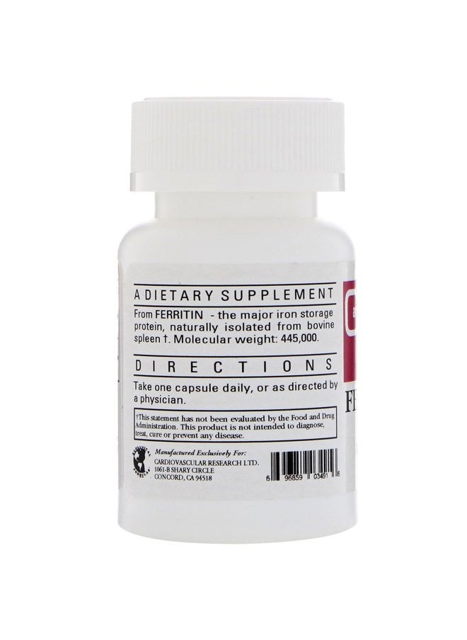 Cardiovascular Research - Cardiovascular Research Ferritin Capsules, 60 Count - Image 1