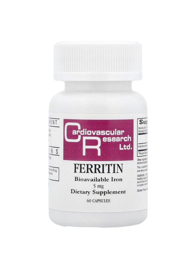 Cardiovascular Research - Cardiovascular Research Ferritin Capsules, 60 Count - Image 1