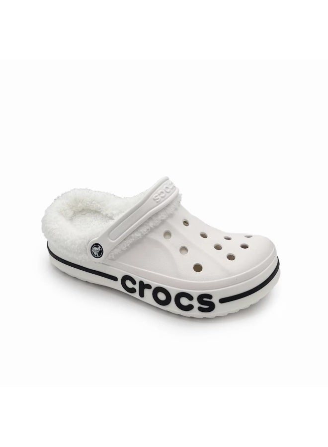 Crocs Bayaband White Lined Clog - Image 1