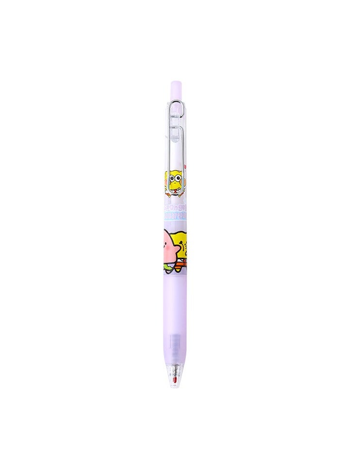 12-Pack Creative Cartoon Cute Doll Push Pen High Value Shape Neutral Pen Signature Pen Student Stationery - Image 2