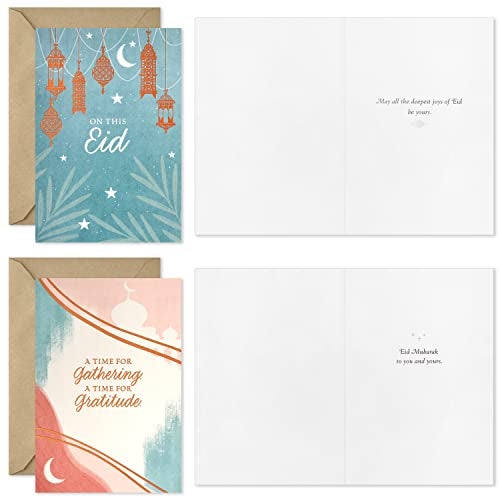 Hallmark Eid al-Fitr or Eid Al-Adha Cards Assortment, Joys of Eid (16 Cards with Envelopes) (5EIR1002) - Image 4