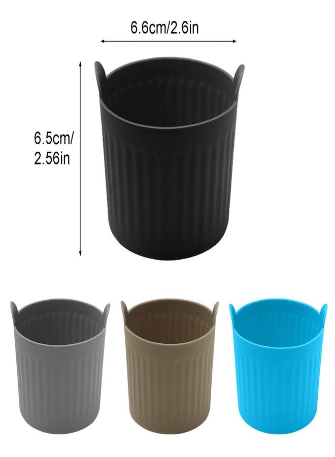 Ragyzity 4Pack Air Fryer Baking Ramekins, Silicone Mold Cups Non-Stick Air Fryer Accessories Air Fryer Egg Molds, Easy Release Nonstick Bakeware for Eggs, Muffins, Cupcakes, Puddings, Tarts - Image 2