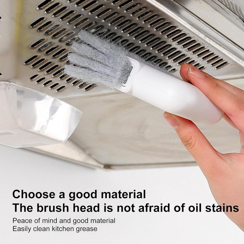 Window Rail Cleaning Tools - With 2 in 1 Non-Slip Grip | Window Sill Cleaner Brush & Window Screens for Home | For Cracks Blinds Commercial - Image 2