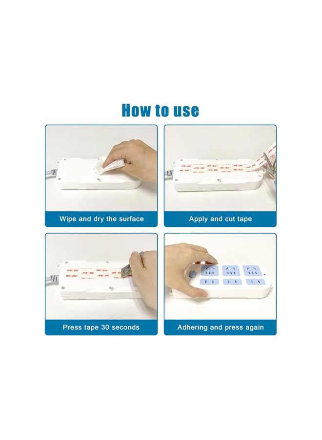 promass Heavy Duty Double-Sided Tape 20mm*3m - Versatile Removable Mounting Tape for Picture Hanging, Home Décor, and More – Strong Adhesive Strips for Secure and Clean Application - Image 3