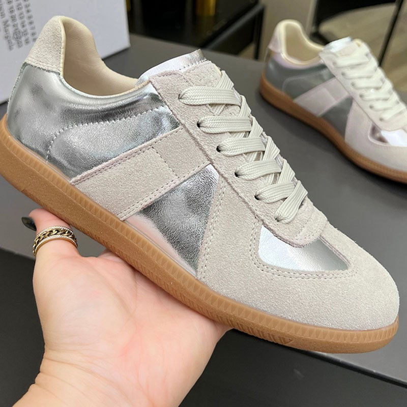 2024 Internet Celebrity Classic Men And Women Couple Moral Training Shoes Casual Sneakers High Quality Retro Sports White Shoes - Image 5