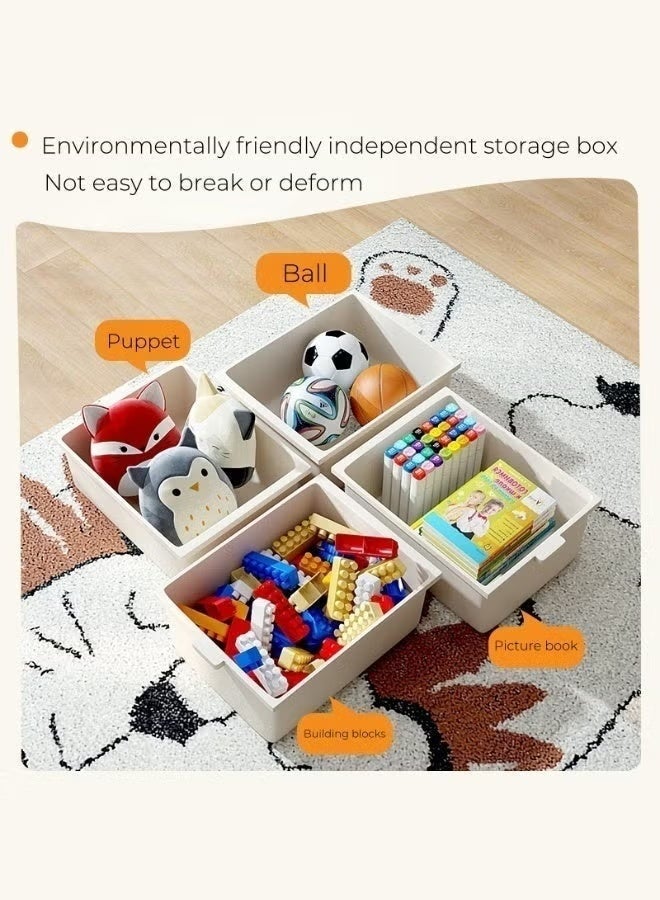 moon-life1 3-Tier Kids Toy Storage Organizer with 9 Removable Bins – Deluxe Toy Rack for Playroo3-Tier Kids Toy Storage Organizer with 9 Removable Bins – Deluxe Toy Rack for Playroom, Bedroom, Nursery, Daycarem, Bedroom, Nursery, Daycare - Image 4
