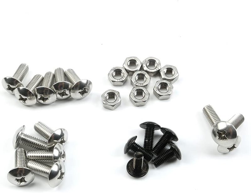 Jetuplusllc 25 Piece Fender Bolt Screw Nut Mount Kit for Yamaha Banshee - Image 2