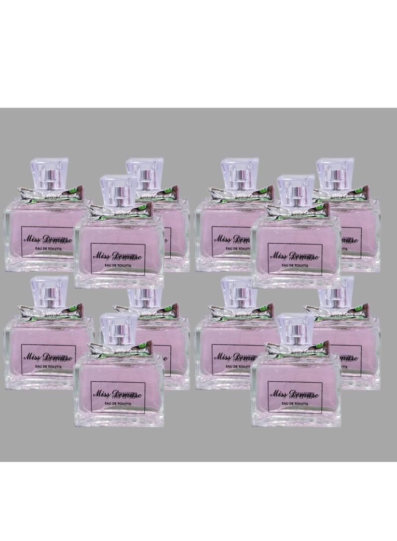 تي أر آي 12 قطع عطر مس ديمور 100 مل EDT - Image 1