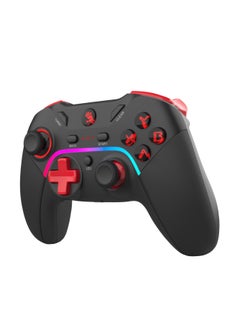 Bloody 2.4G Wireless/Wired RGB Gaming Controller GPW70, Immersive 3-Level Vibrations, Rechargeable with USB Type-C, Dual Mode Connection, Support Mouse Function in Android, Black  - Image 2