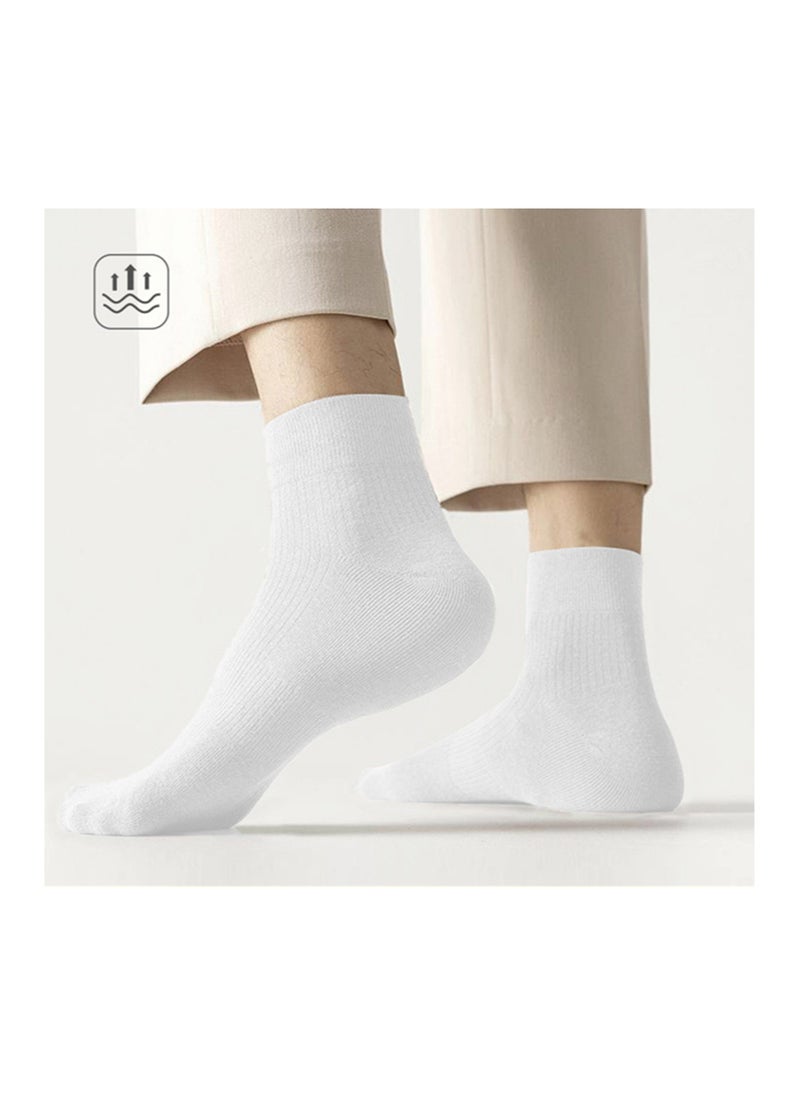 12 Pairs Disposable Socks for Traveling and Vacation, Single-use Socks Anklet Low Cut Cotton Socks