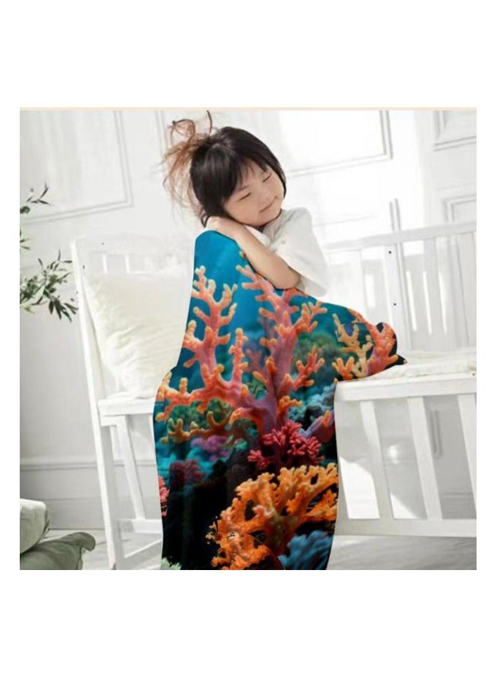 general Flannel thin blanket (warm and comfortable, suitable for sleep, gaming, dust removal and sandproof) 150cm*200cm - 608 - Image 3