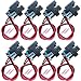 SDYYDS 8 pack Truck Fuel Injector Connector Pigtail Wire Compatible with Mini Delphi Multec 2 OEM Tooling Connector Lock Seals Terminals WPINJ31X815306160 - Image 2