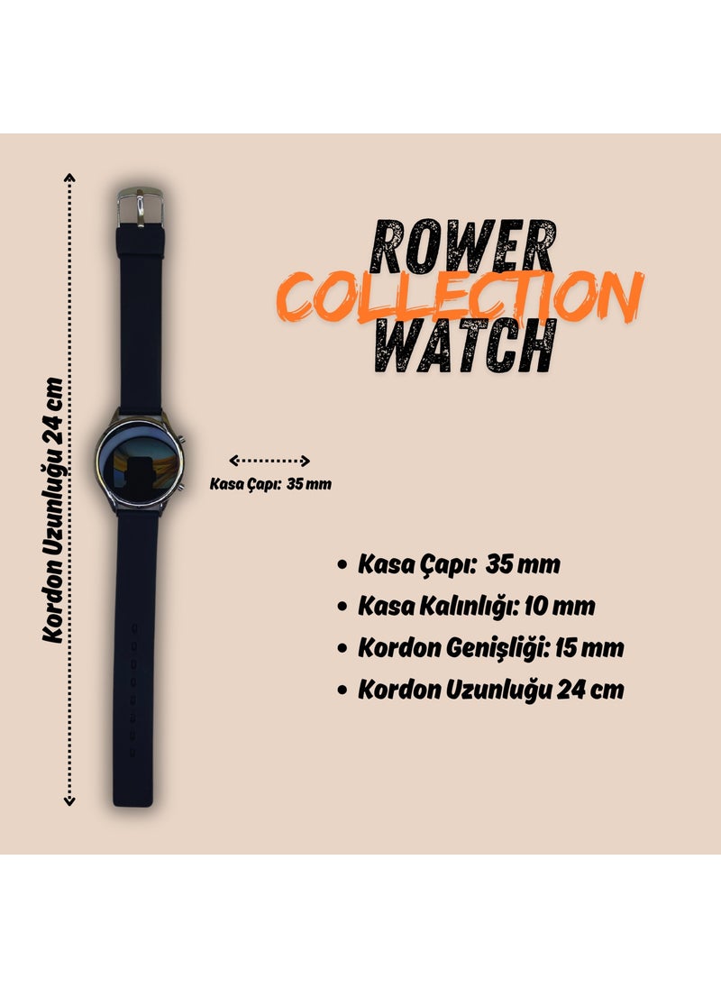 ROWER - Digital LED Display Unisex Silicone Wrist Watch Band - Image 1