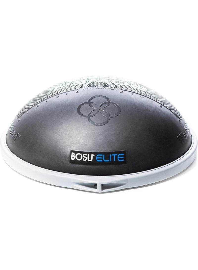WeckMethod BOSU Elite Balance Trainer - High-density dome and reinforced platform designed to generate a powerful elastic resistance to generate explosive power and dynamic isometric tension - Image 1