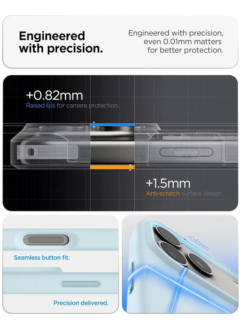 Mobcos Mobcos iPhone 17 Pro Max Sky Blue Elite Ring Mobcos iPhone 17 Pro Max Sky Blue Elite Ring Premium Silicone Magnetic Wireless Charging Case for iPhone | Silky Soft Touch | Military-Grade Shockproof Protection | Strong Magnetic Compatibility | Luxury Slim Cover  | Best Price UAE