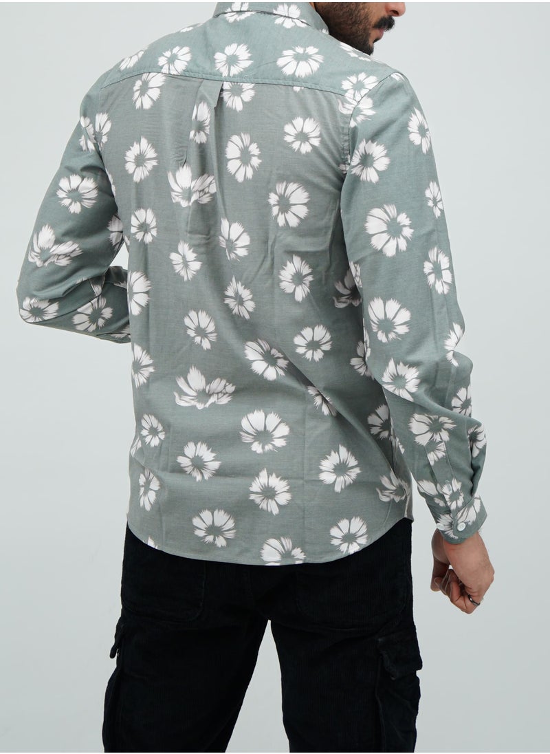 WhiteLine - Men's Shirts Cotton long Sleeves - Image 1