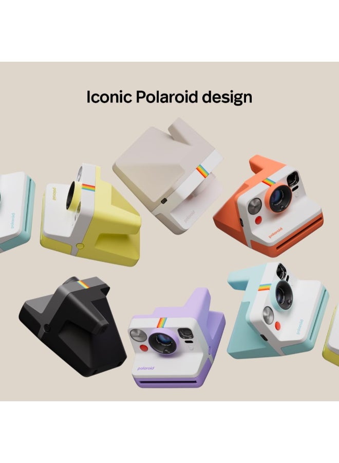 بولارويد Now Gen 3 Instant Camera | Two-Lens Autofocus, Self-Timer, Double Exposure, Flash, USB-C, Works w/ i-type and 600 Films, for Gen Z, Millenials, Teens - Pink - Image 2