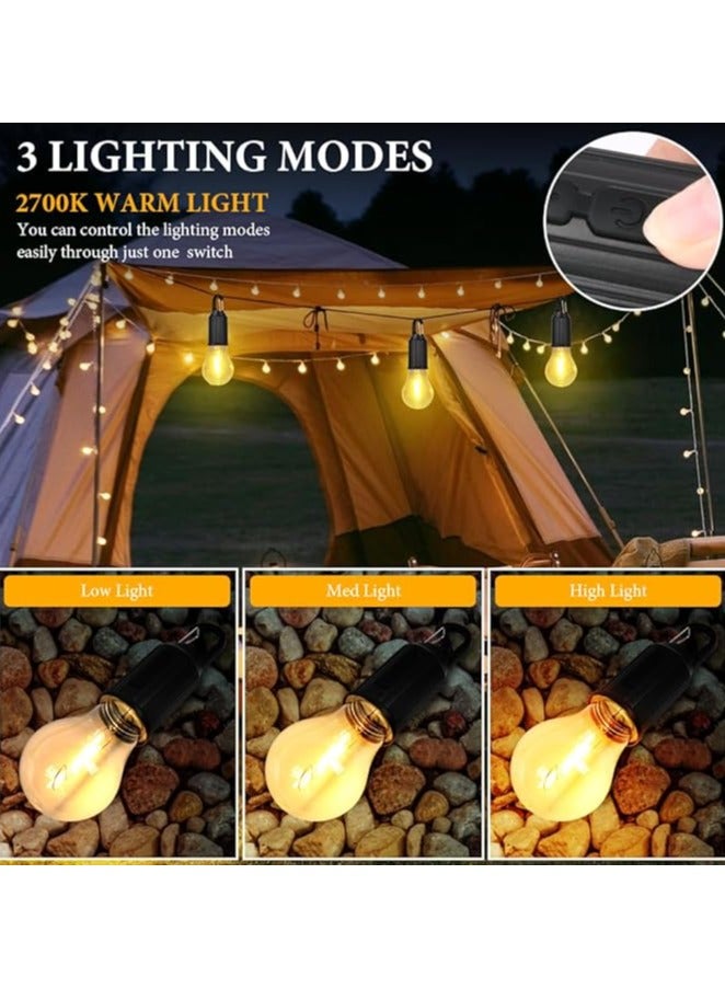 Portable Rechargeable Lamp – Soft Warm Glow, Black Color - Image 3