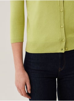 Ovs OVS Cardigan With Three-Quarter Sleeves And Round Neck  - Image 4