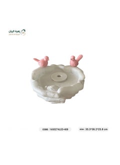 Zahrat Al Raiyan Hand shaped fountain in white color 