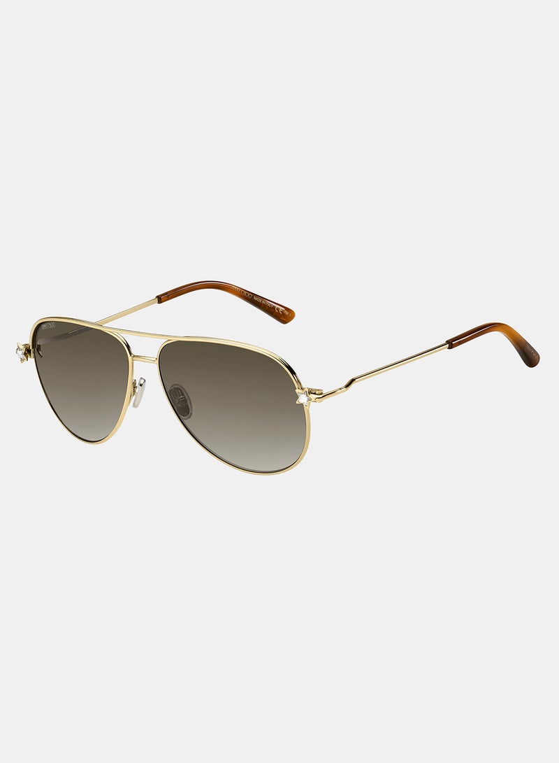 Jimmy Choo Women Aviator Sunglasses 58 SANSA/S - Image 1