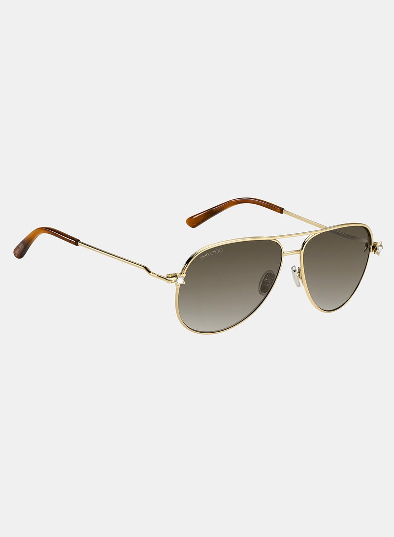 Jimmy Choo Women Aviator Sunglasses 58 SANSA/S - Image 2