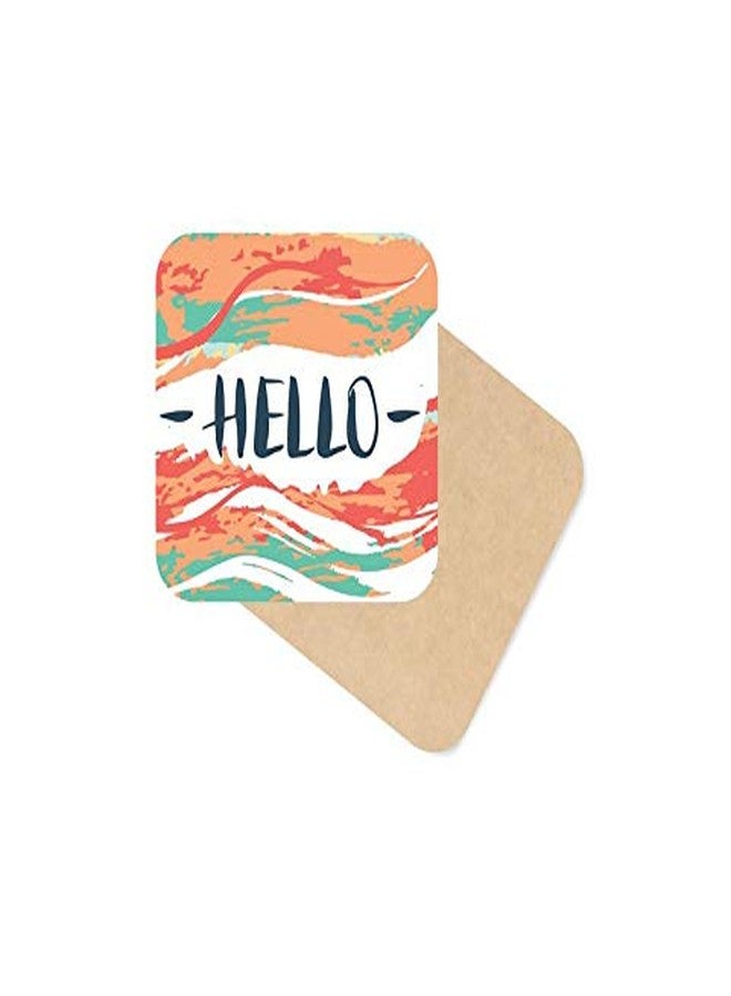 Paper Plane Design Designer Handmade Wooden Coaster Set for Home Kitchen, Office Desk (Set of 6, 4 x 4 Inch) -by Paper Plane Design - Image 2
