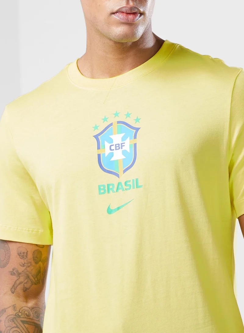 Nike Brazil Crest Worldcup22 T-Shirt
