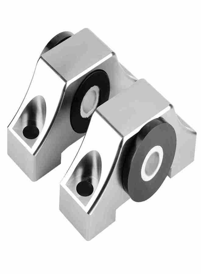 طقم دعامات تثبيت المحرك متعدد الألوان لهوندا سيفيك D15 D16 B16 موديلات 1992-2000 فضي - Image 2