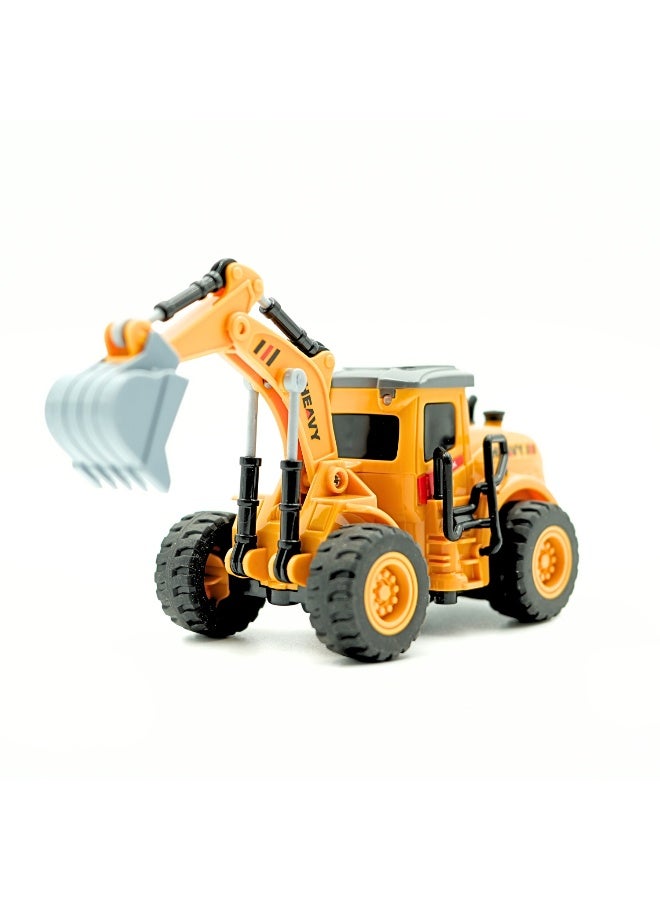 Mini Machines حفار متحرك بقوة التحكم عن بعد - 1:64 مقياس - 4 قنوات - عمر 3 سنوات فما فوق - Image 1