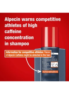 Alpecin Alpecin C1 Caffeine Shampoo 12.68 fl oz, Hair Performance Enhancer Promotes Natural Hair Growth and Thickness, Energizes Hair and Scalp, Leaves Hair Feeling Stronger  - Image 2