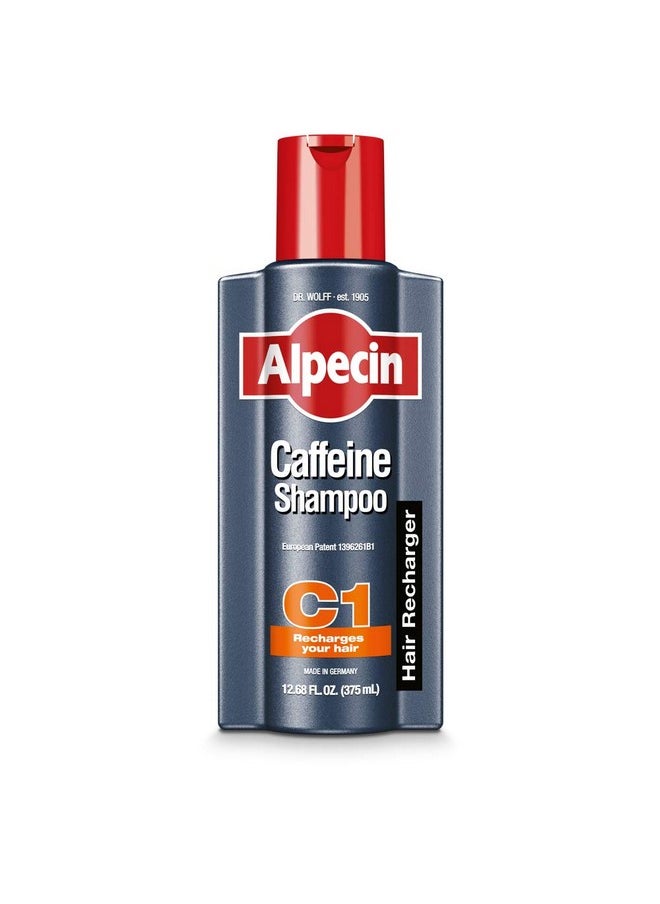 Alpecin Alpecin C1 Caffeine Shampoo 12.68 fl oz, Hair Performance Enhancer Promotes Natural Hair Growth and Thickness, Energizes Hair and Scalp, Leaves Hair Feeling Stronger  - Image 1