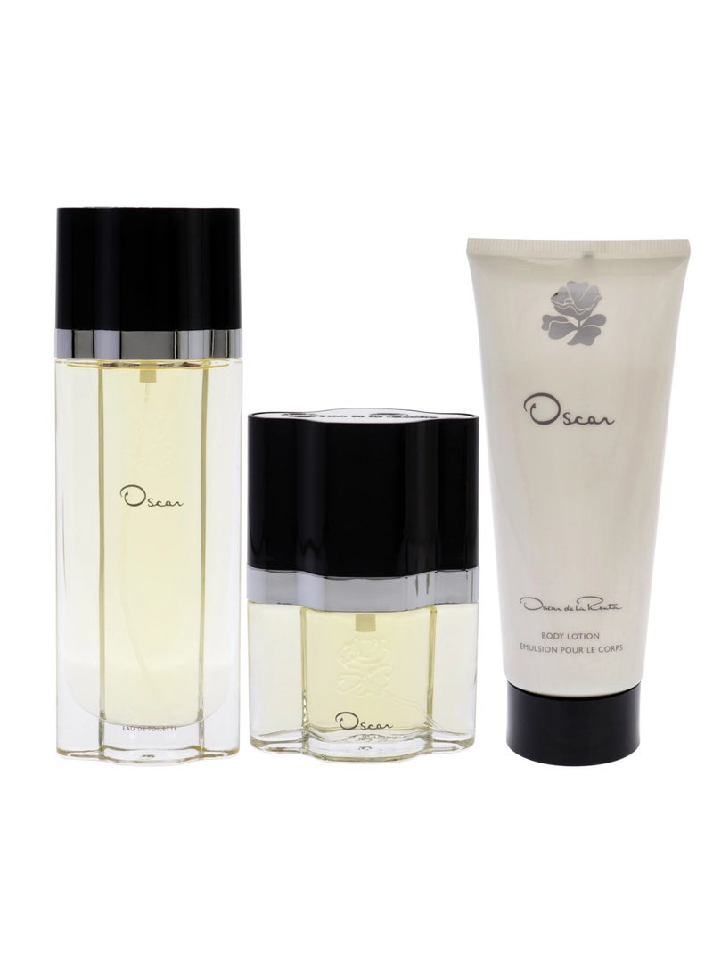 Oscar de la Renta Oscar Eau de Toilette 100ml + Eau de Toilette 30ml + Body Lotion 100ml Gift Set - Image 2