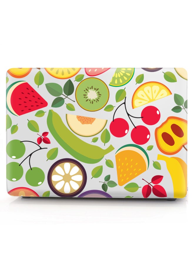 Generic - For Apple Notebook Protective Case 11/12/13/15 Inch Air Pro Macboo Simple Painted Case-Color:KZ-416 Hawaiian Pineapple-Applicable Model:15 Inch PRO - Image 1