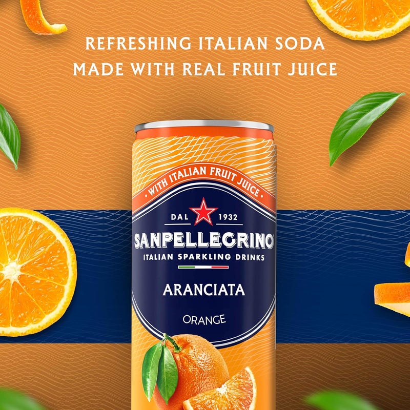 Sanpellegrino San Pellegrino Aranciata Sparkling Drink - Pack of 6 - Image 4
