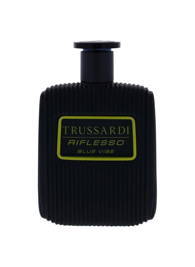 TRUSSARDI Riflesso Blue Vibe Men EDT Spray 3.4 oz  - Image 2