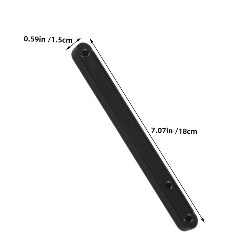 12Pcs 180mm Plastic Bottom Mount Drawer Slides Glides For Cabinet Wardrobe Replacement - Image 3