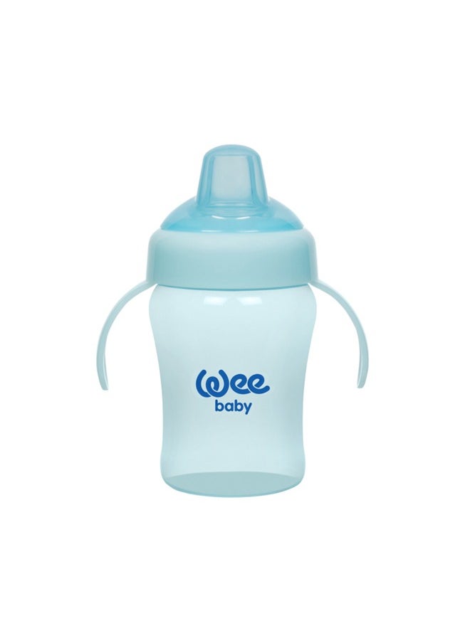 Wee baby Colorful Non-Spill Cup With Grip 240ml 6m+ 