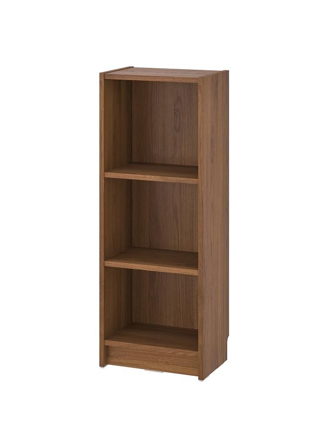 زبون مكتبة، لون بني وجوز، 40×28×106 سم - Image 1