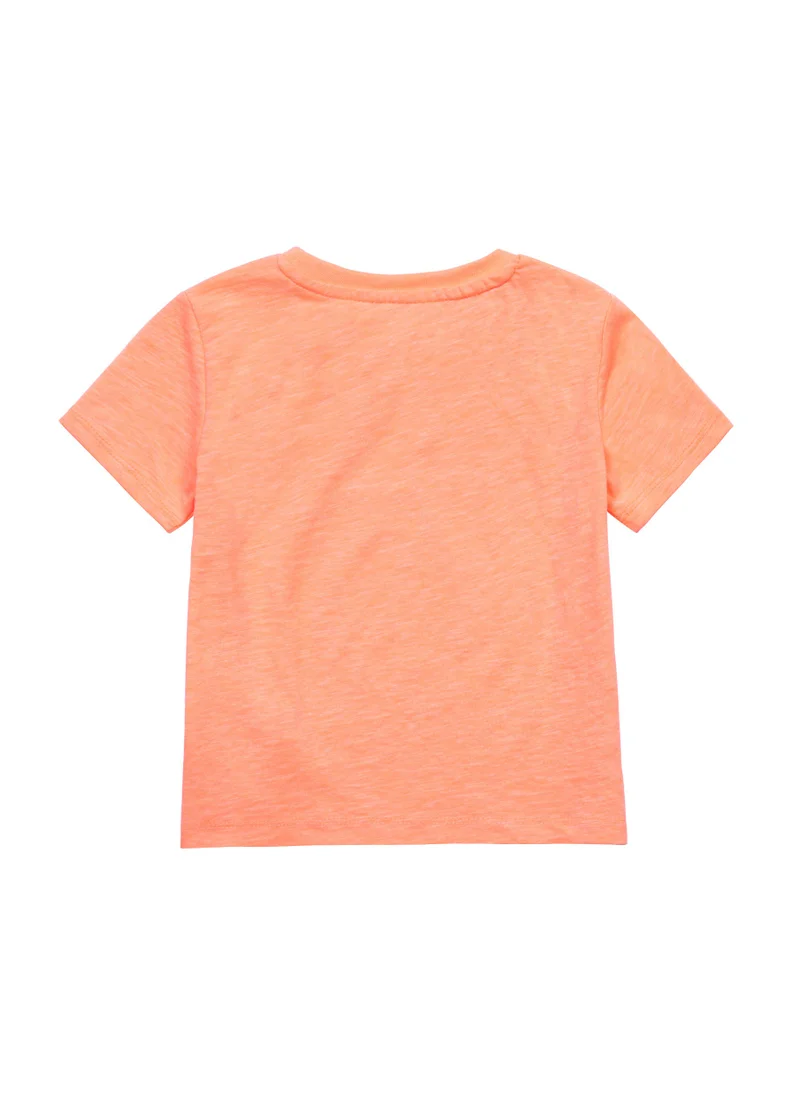 مينوتي Kids Boys  Loose T Shirt With Side Pocket