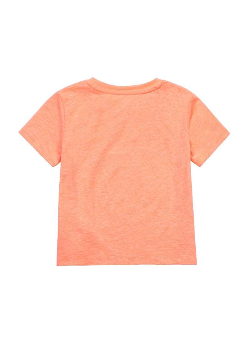 مينوتي تيشيرت أطفال بأكمام قصيرة وجيب أمامي - Image 3