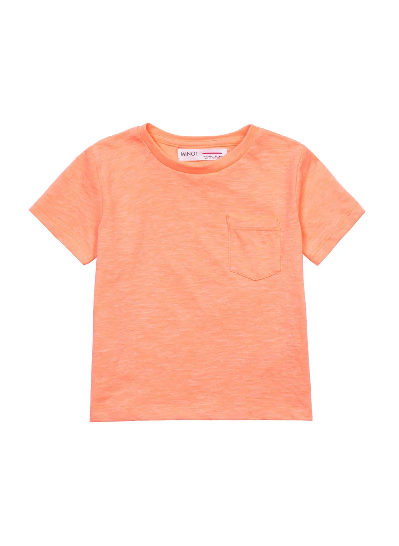 مينوتي Kids Loose T Shirt With Side Pocket