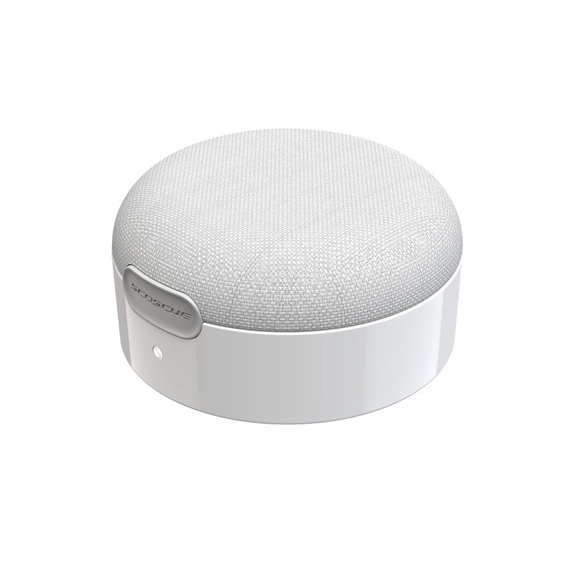 Scosche BTMSSWTSP BoomCan MS Portable Magnetic True Wireless Bluetooth Speaker Compatible with MagSafe iPhone 1615141312ProPro Max Works with Any Android or Bluetooth Compatible Device White - Image 2
