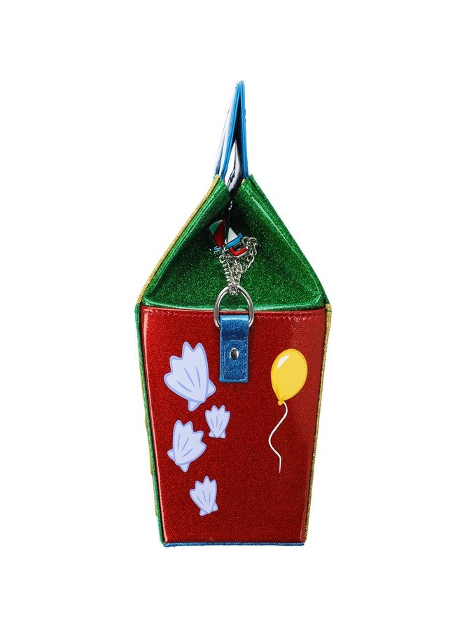 Bioworld Spongebob Squarepants Glitter Kids Meal Box With Adjustable Strap and Three Metal Charms - Image 5